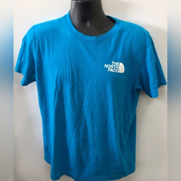 The North Face Men's Blue Tee Shirt Size Medium - Picture 1 of 4